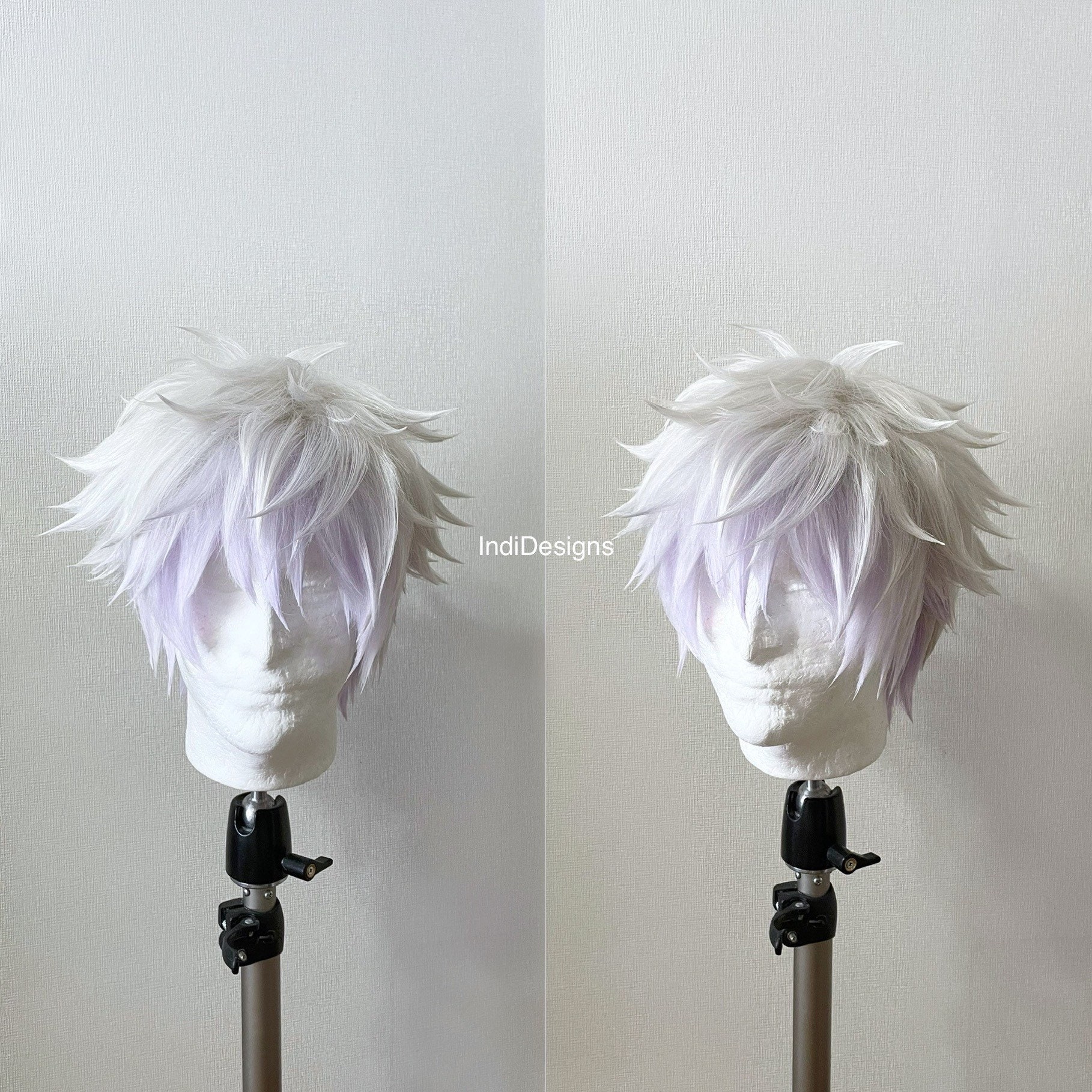 Gojo Cosplay Wig Etsy