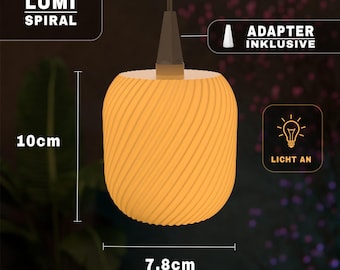Lampenkap | Compatibel met A1/A1E | 3D-geprinte vervangende kap van hoogwaardig biopolymeer | Duurzame advents- en kerstdecoratie