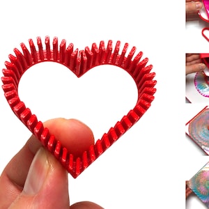 Heart - Acrylic pouring tool - for extraordinary heart pattern pouring results! ©