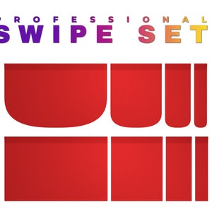 Professional SWIPE TOOL SET©| Set of 4 |for Acrylic pouring | Easy to clean, Reusable, Durable, Sturdy, Environmentally friendly