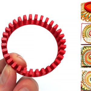 Circle - Acrylic Pouring Tool - For Extraordinary Flower Pattern Pouring Results!©