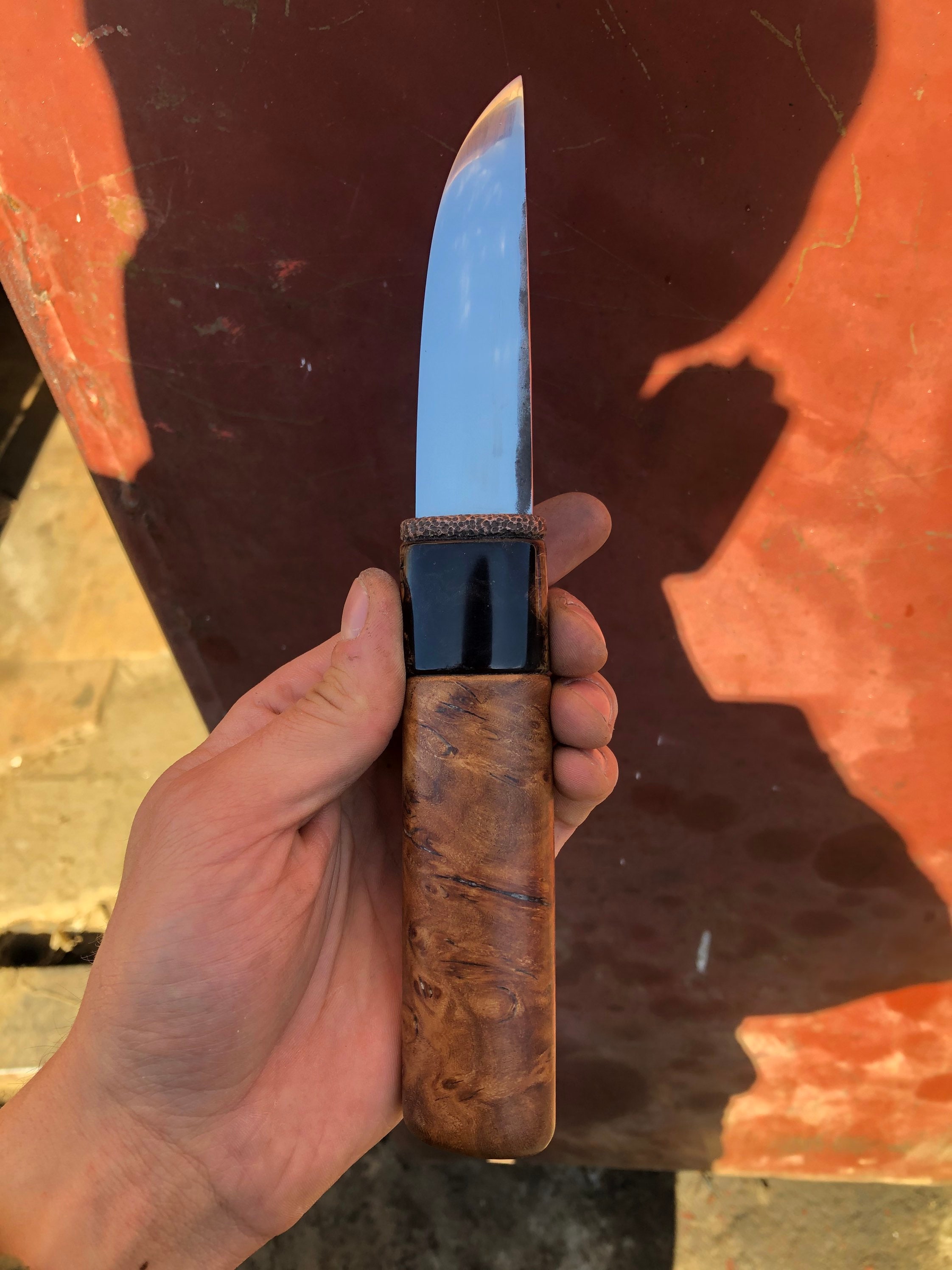 yakut knife. . Bushcraft Hunting Etsy