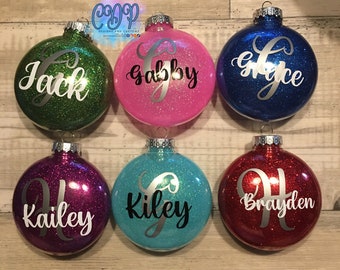 Personalized Name Ornaments | Christmas Ornaments | Personalized Ornaments | Personalized Christmas Ornaments