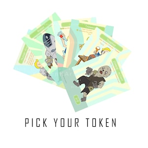 Pick your Perk Double Sided Tokens - Custom Art Proxy For Magic The Gathering