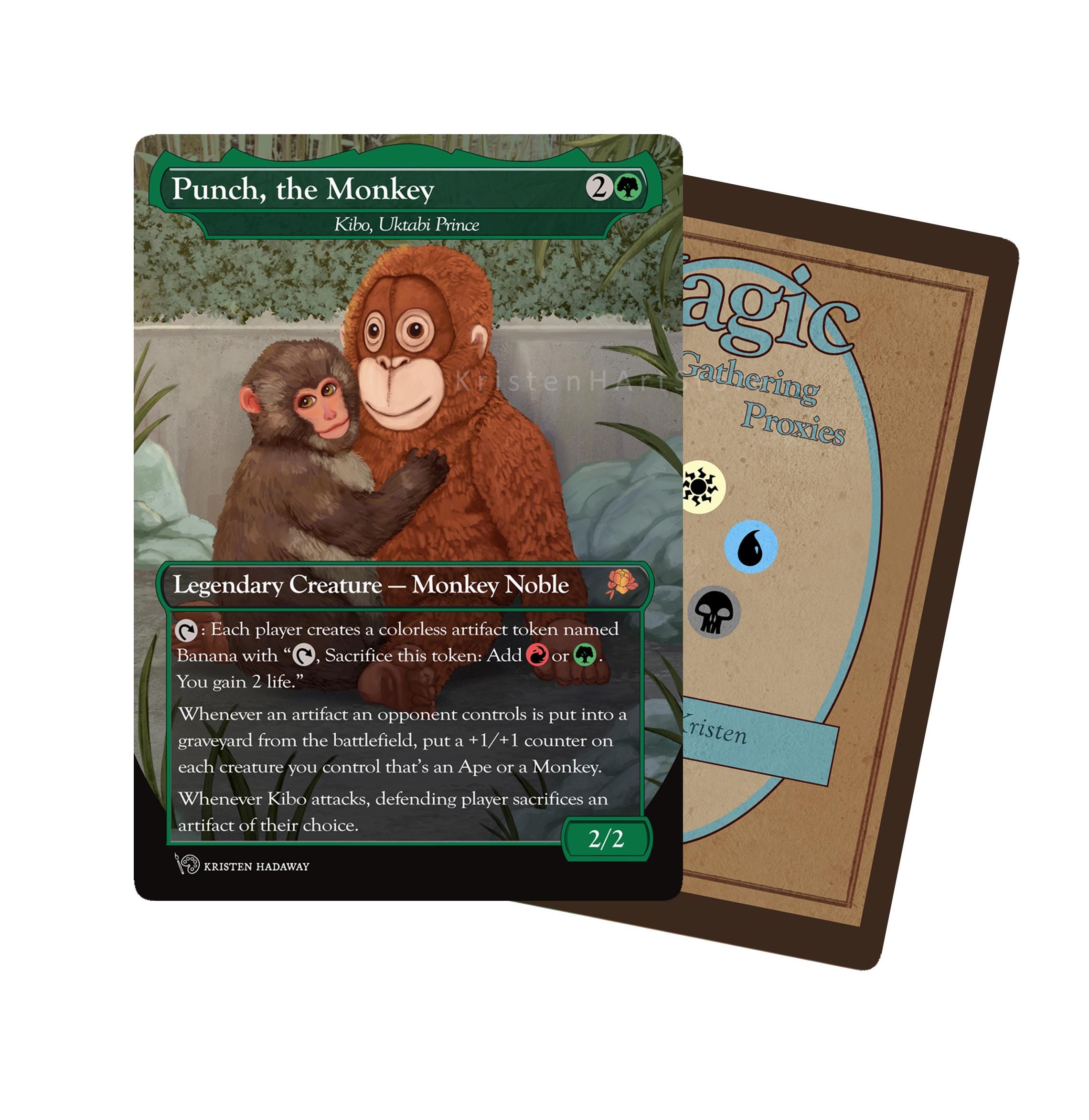 Monkey Mtg Cards - Etsy