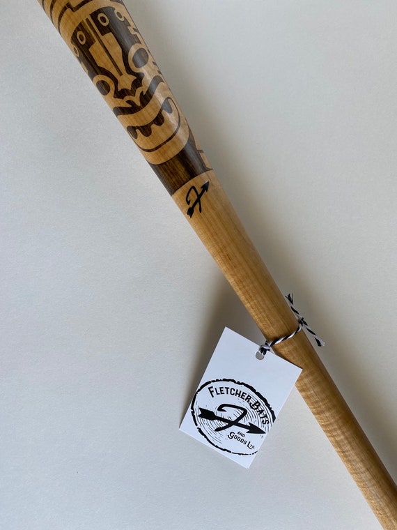 Mazze Da Baseball In Legno Artigianali 28 Pollici - Lotto Da 4 - Con Difetti Minori
