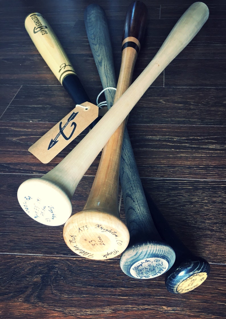 Custom turned baseball bats with name 23 weeks Etsy