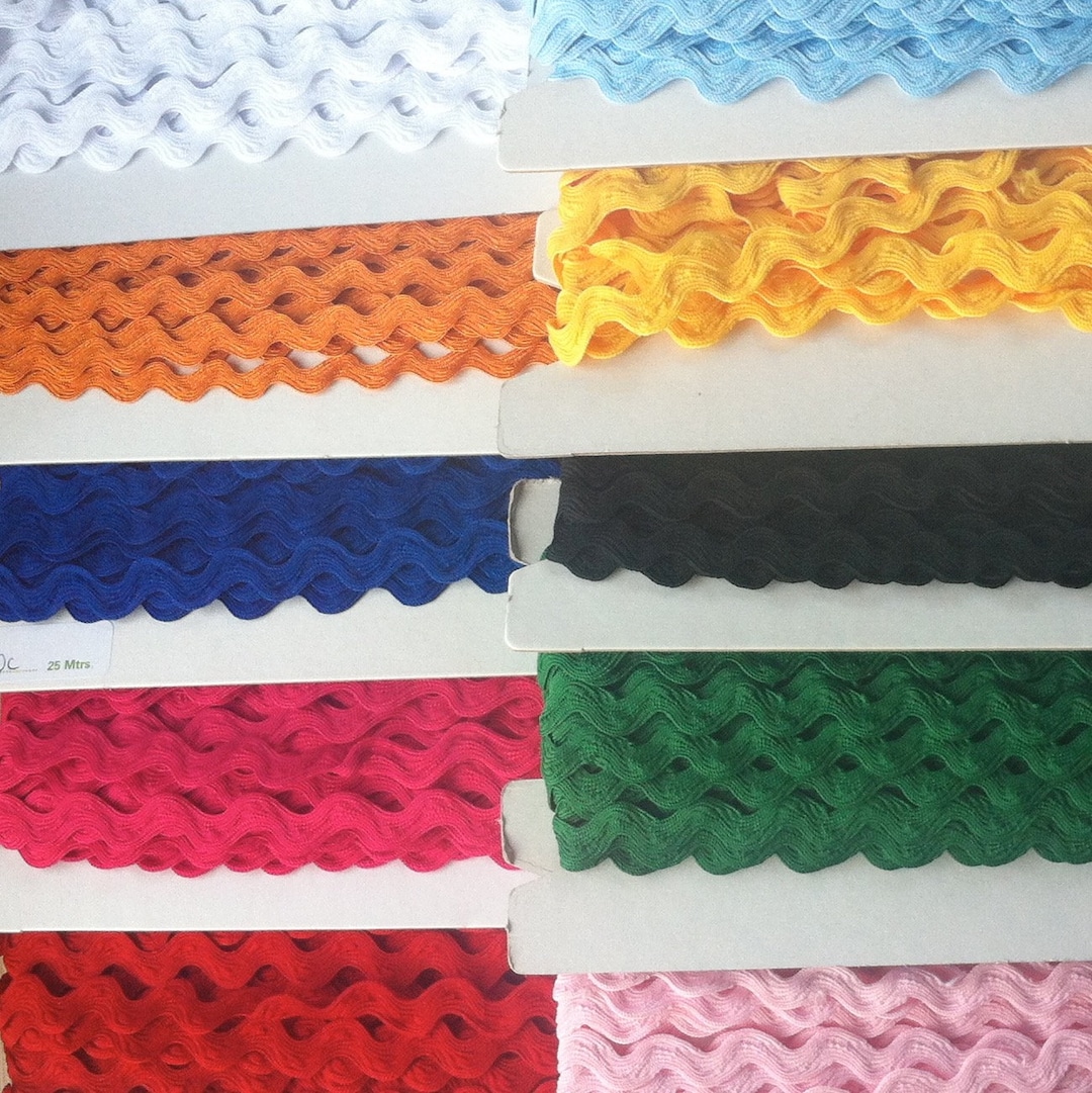RIC RAC BRAIDING -best Quality Polyester X 5 Metres (regular or Jumbo ...
