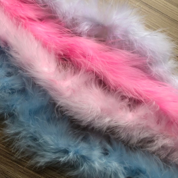 Marabou String - Feather Boa- (SWANSDOWN) Best Quality X 1M - Choose your colour