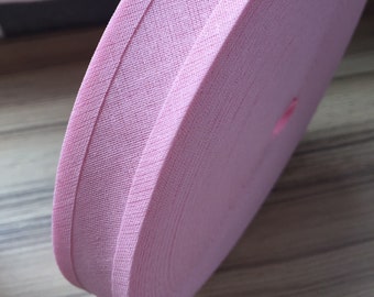 Mid Pink Cotton Bias Binding 25mm (1") wide  x 5 Metres