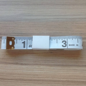 TAILOR'S TAPE MEASURE 60"/ 1.5 Metre Length