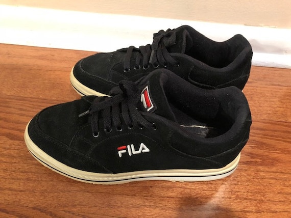 leather fila shoes