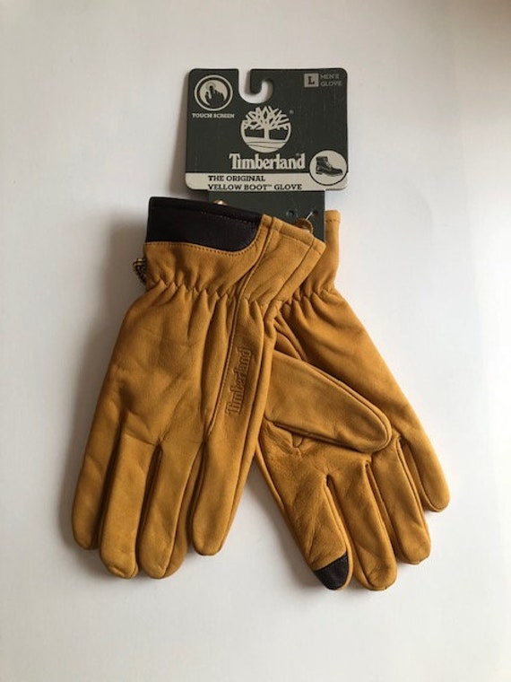 Timberland Leather Gloves. Mens. Brand 