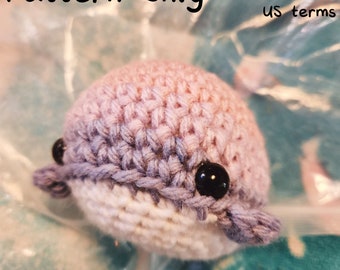 Chibi Whale Crochet Pattern No-Sew