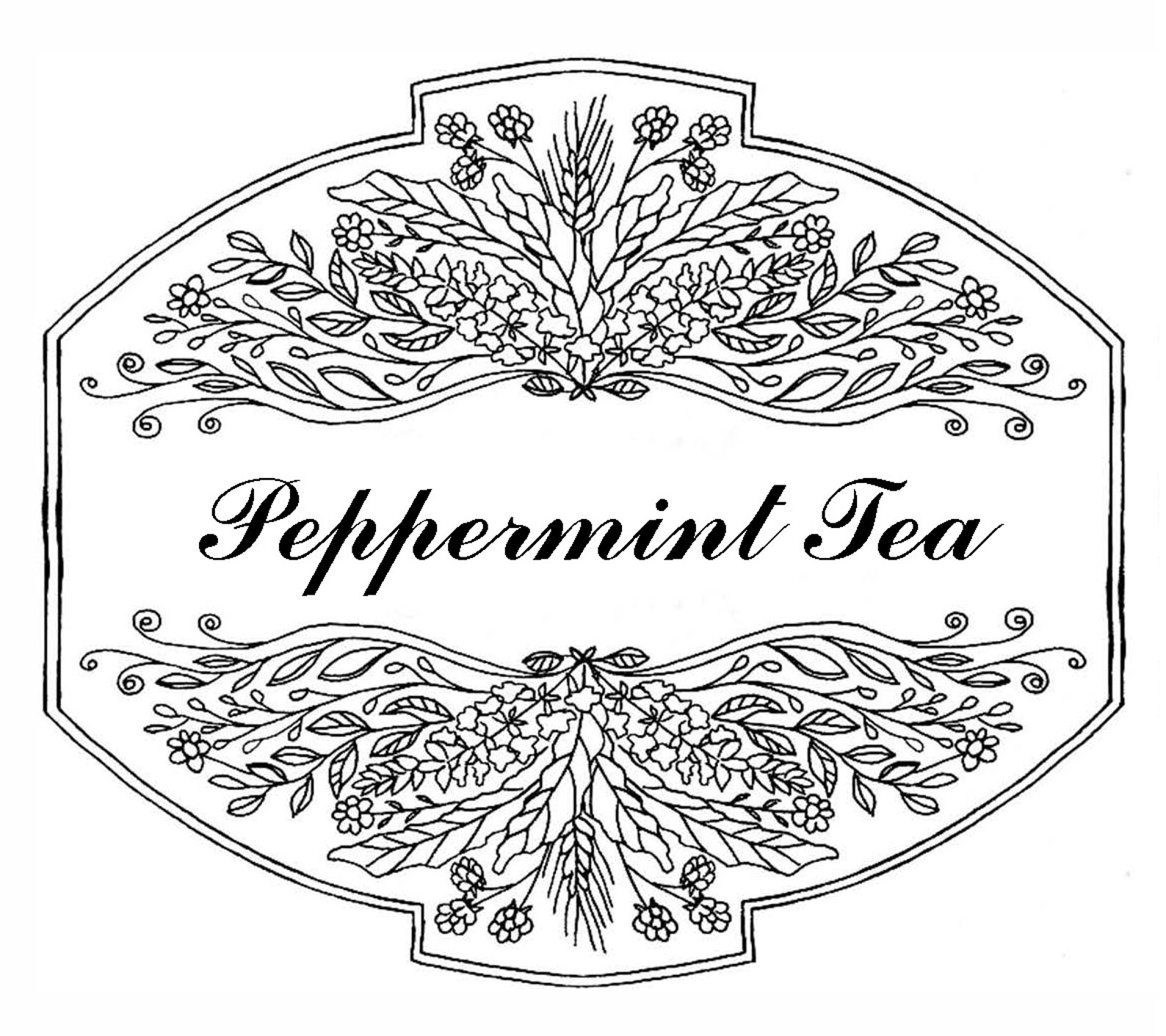 Tea Labels Editable Printable PDF DOCX Labels for Tea - Etsy