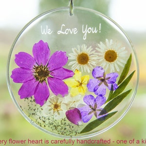 Unique Mothers Day Gift for Mom Flower Ornament - Personalized Birthday Gift for Her, Gift for Grandma, Gift for Mother, Gift for Granny image 14