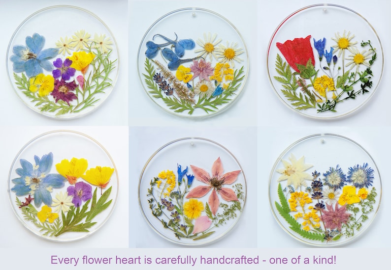 Unique Mothers Day Gift for Mom Flower Ornament - Personalized Birthday Gift for Her, Gift for Grandma, Gift for Mother, Gift for Granny image 15