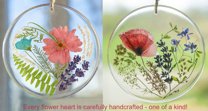 Mothers Day Gift flower suncatcher