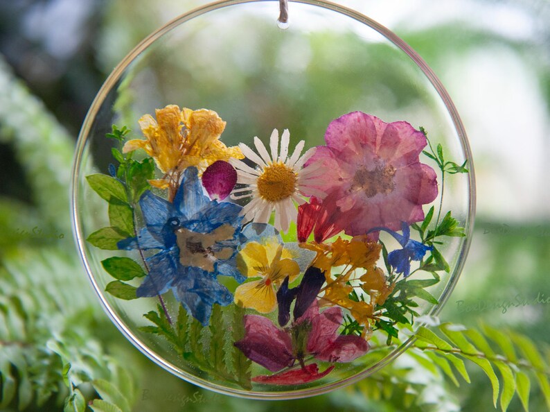 Unique Mothers Day Gift for Mom Flower Ornament - Personalized Birthday Gift for Her, Gift for Grandma, Gift for Mother, Gift for Granny image 13