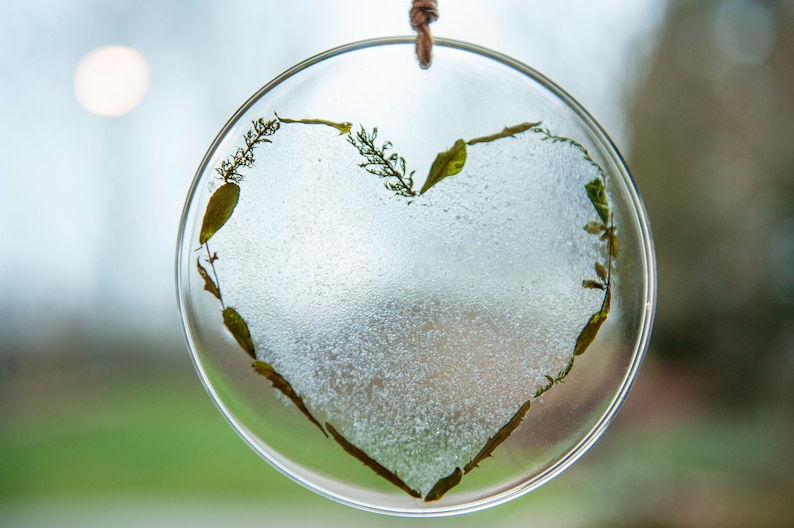 Gifts for Her Personalized Sugar Heart Suncatcher Birthday Etsy