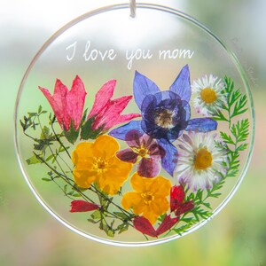 Unique Mothers Day Gift for Mom Flower Ornament - Personalized Birthday Gift for Her, Gift for Grandma, Gift for Mother, Gift for Granny image 5
