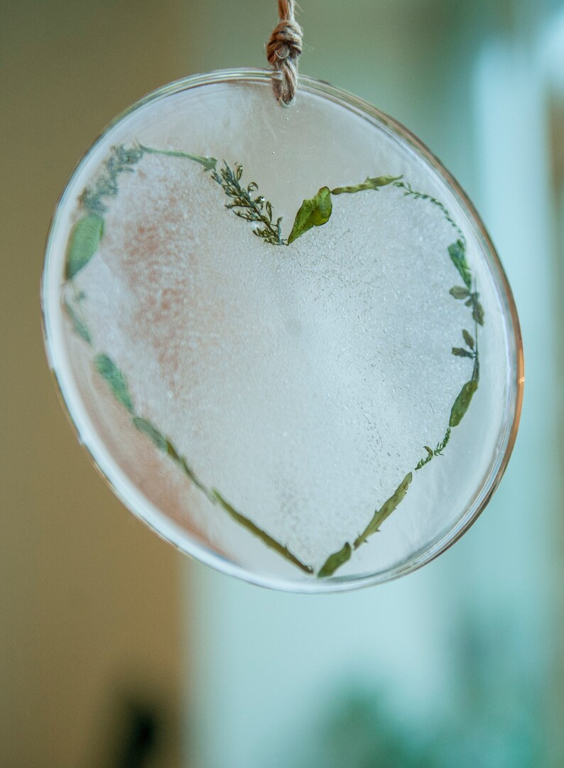 Gifts for Her Personalized Sugar Heart Suncatcher Birthday Etsy