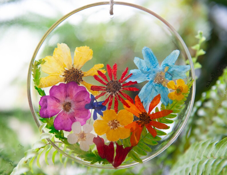 Unique Mothers Day Gift for Mom Flower Ornament - Personalized Birthday Gift for Her, Gift for Grandma, Gift for Mother, Gift for Granny image 9