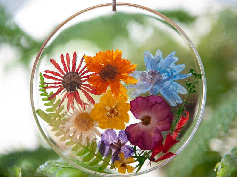 Unique Mothers Day Gift for Mom Flower Ornament - Personalized Birthday Gift for Her, Gift for Grandma, Gift for Mother, Gift for Granny image 12