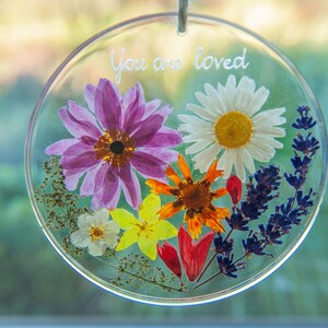 Unique Mothers Day Gift for Mom Flower Ornament - Personalized Birthday Gift for Her, Gift for Grandma, Gift for Mother, Gift for Granny image 6
