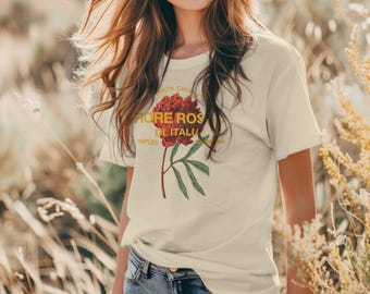 Flower Shirt, Boho, Gift For Her, Flower Aesthetic, Floral Graphic Tee, Floral Shirt, Flower T-shirt, Wildflower T-shirt