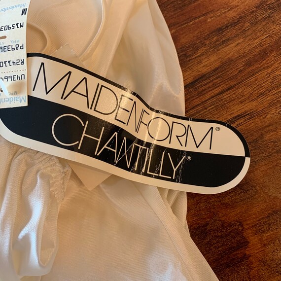 Vintage Maidenform Chantilly Dreamwear Ivory Satin and Lace