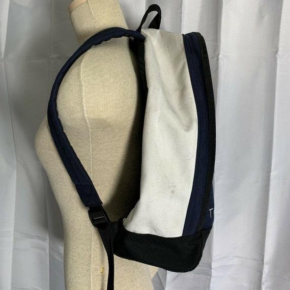 Vintage 90s Tommy Hilfiger Canvas Backpack Colorb… - image 6