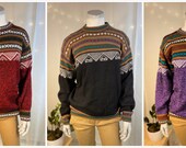 Alpaca Crew Neck Sweaters