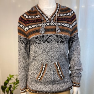 Alpaca Hooded Sweater