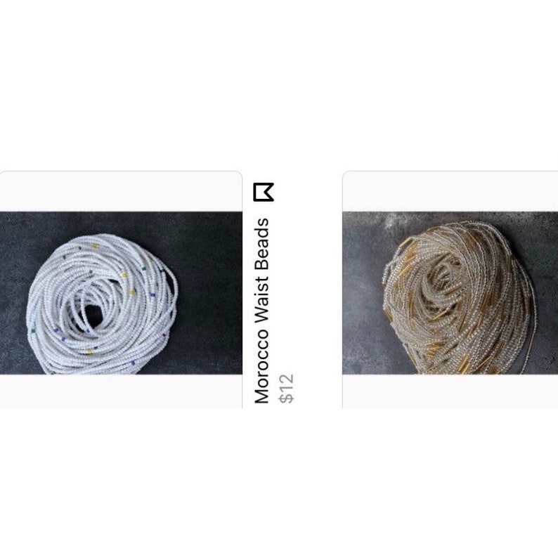 tie on waistbeads