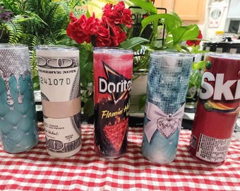 Vaso Skinny Tumbler de 20 oz - Personalizado