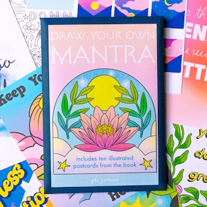Dessinez votre propre paquet de cartes postales Mantra