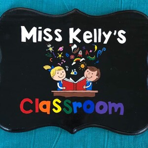 Teacher classroom sign