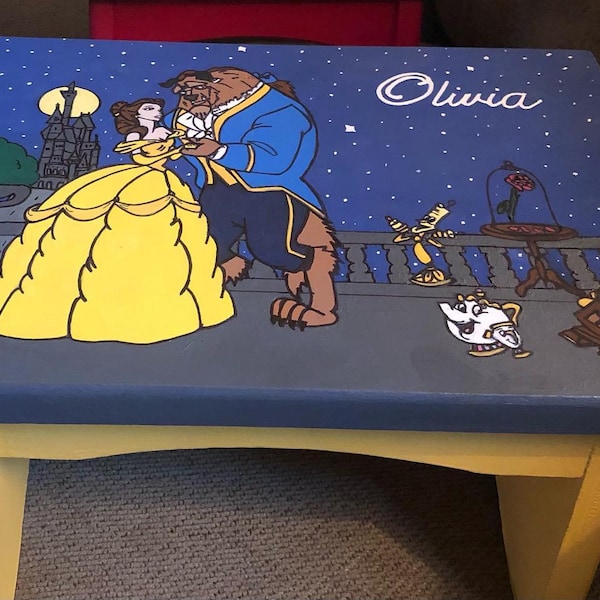 Beauty and the Beast Furniture Etsy