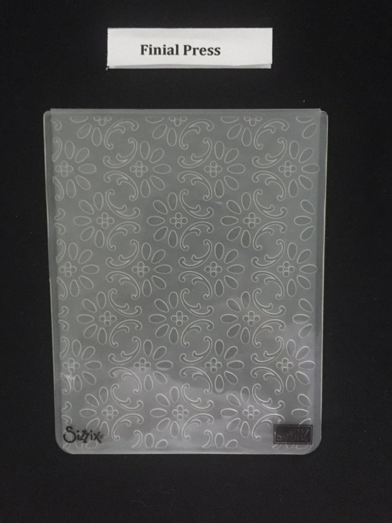 Stampin' Up Sizzix Embossing Folders 2 Etsy