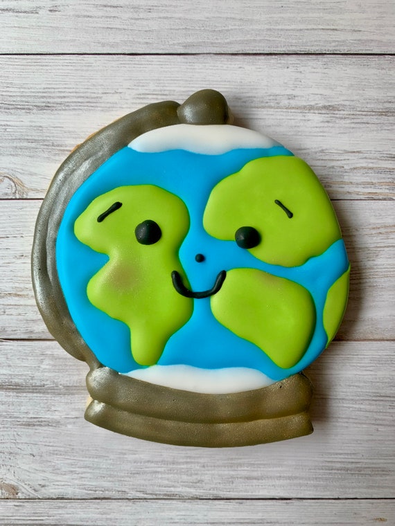 Globe Back To School Cookies - NUT FREE