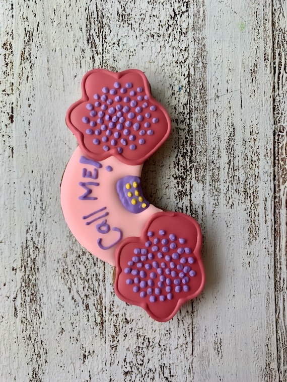 Telephone Valentines Cookies - NUT FREE