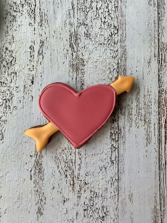 Heart and Arrow Cookies - NUT FREE