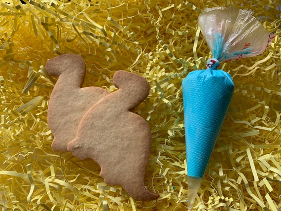 Dinosaur cookie decorating kit - 12 cookies - NUT FREE