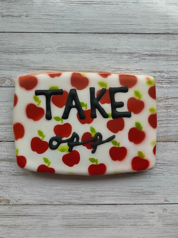Take Off With Apples Back To School Cookies - NUT FREE