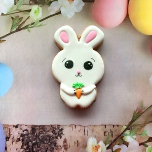 Cute Easter Bunny Cookie - NUT FREE