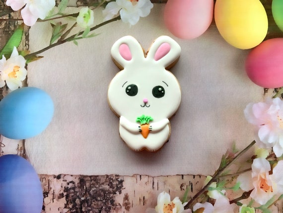 Cute Easter Bunny Cookie - NUT FREE