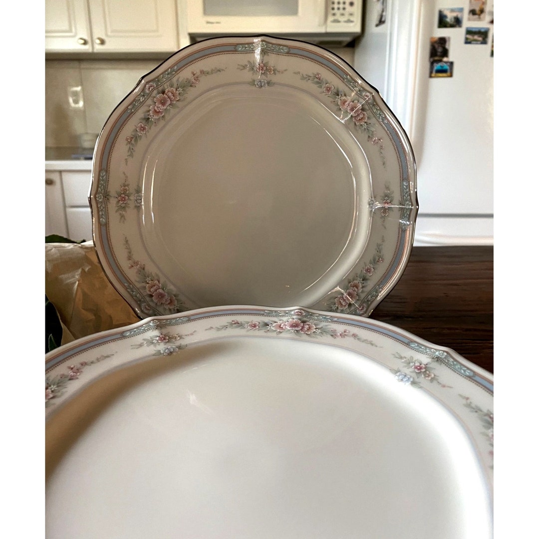 Noritake Ivory China Rothschild Salad Plates Set of 8, 8 1/4'' Etsy