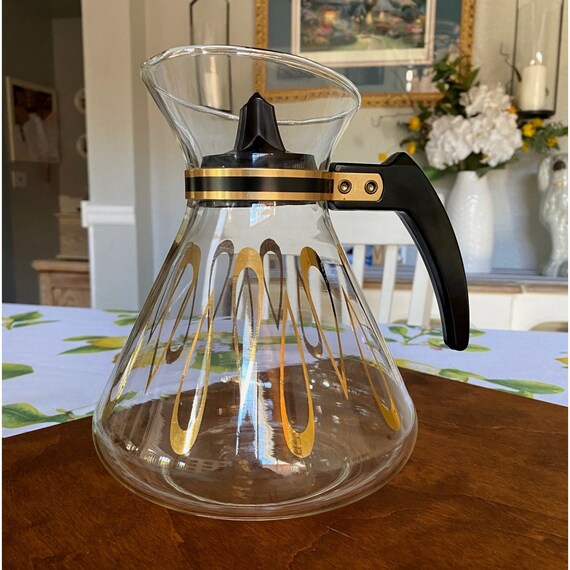 Vintage David Douglas Glass Retro Coffee Pot Flameproof Etsy