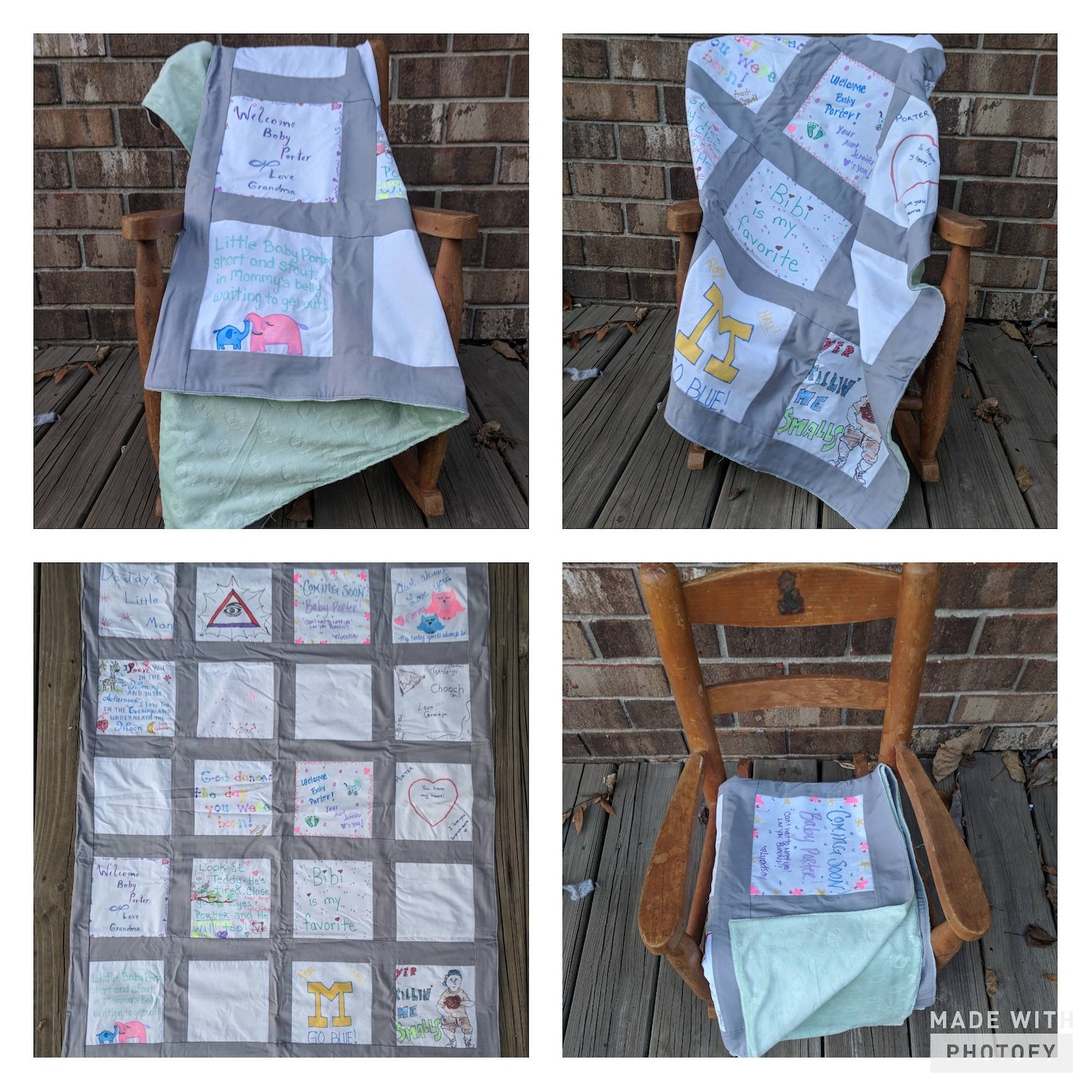 Activity Quilt Art Quilt baby shower teacher's gift Etsy